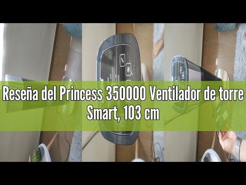 Testbericht über den Princess 350000 Smart Tower Fan, 103 cm hoch, App-Steuerung und