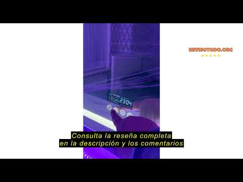 Review of LUVODI Bluetooth Led Bathroom Mirror 140x70 cm Intelligent Wall Mirror with Front Light and Back Light