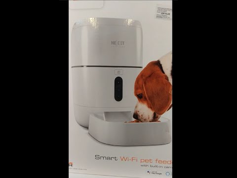 Configuration du distributeur de nourriture Nexxt Smart Pet Feeder