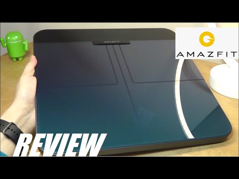 ОБЗОР: Amazfit Smart Scale, WiFi Connected, полный анализ состава тела BMI