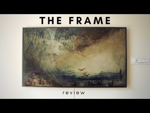 Samsung The Frame 55" TV Review | Cheapest 120Hz 4k QLED for gaming
