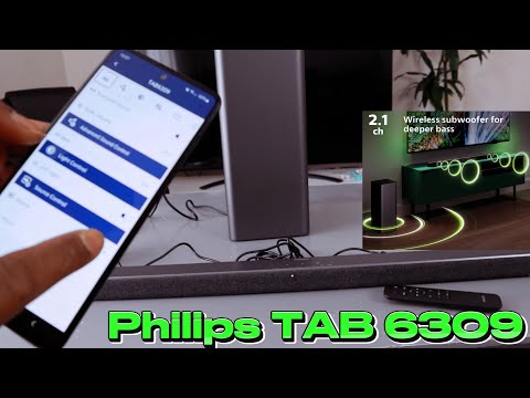 Philips Tab6309 Soundbar Review| Philips Tab 6309 2.1ch Soundbar Unboxing with Audio Demo