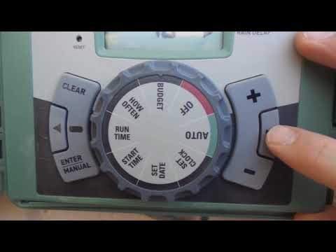 Как запрограммировать таймер Orbit Модель # 57900/Orbit Sprinkler Timer