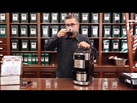 Drip coffee maker with grinder Severin