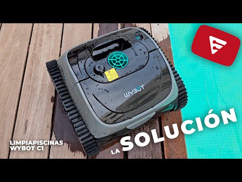 WYBOT C1 🤖 Nettoyeur de piscine qui grimpe aux parois et enlève toutes les saletés !